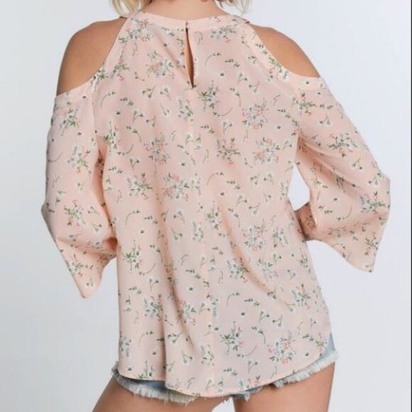 DAVI & DANI Floral Pink Long Sleeve Top - Picture 4 of 4